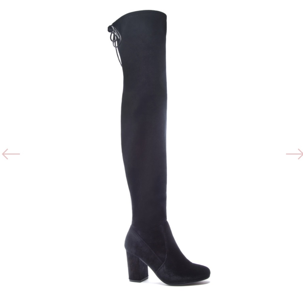 Chinese Laundry Kiara Velvet Over the Knee Boot